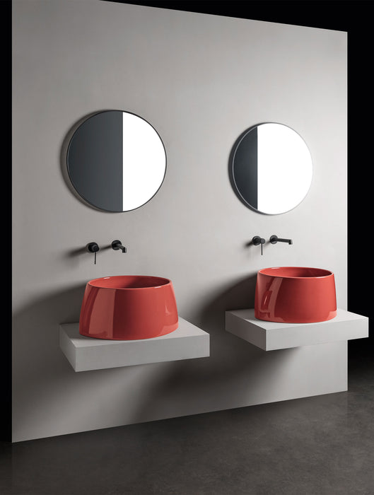 Lavoar Blat Vis Axa tramonto lucido 55x45xh26cm Italy