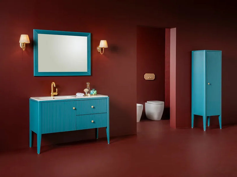 Mobilier baie contemporan Broadway 125,5 × 53,5 cm – Gaia Mobili