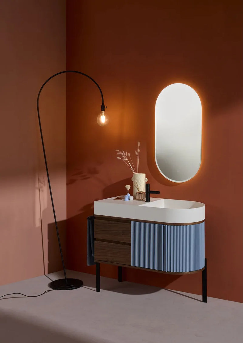 Set mobilier baie contemporan Cosmopol, nuc Canaletto – Gaia Mobili
