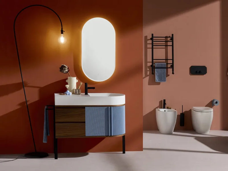 Set mobilier baie contemporan Cosmopol, nuc Canaletto – Gaia Mobili