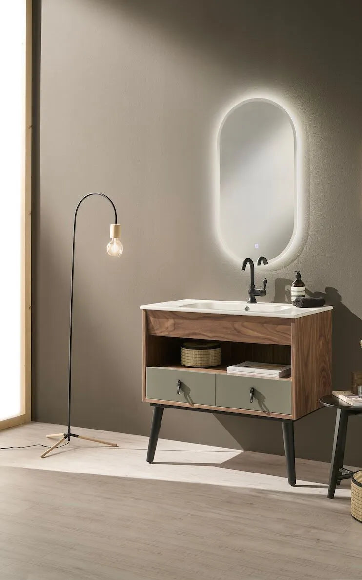 Mobilier baie contemporan  Modi 106x51cm Gaia Mobili Italy