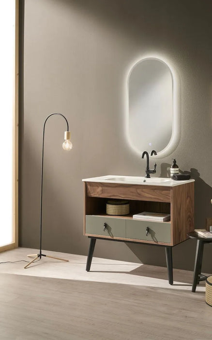 Mobilier baie contemporan  Modi 106x51cm Gaia Mobili Italy