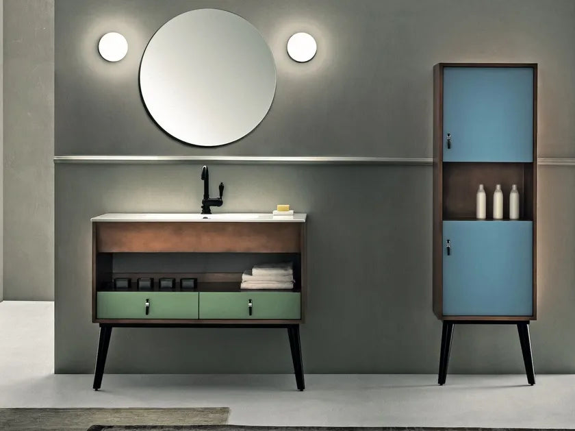 Mobilier baie contemporan  Modi 106x51cm Gaia Mobili Italy
