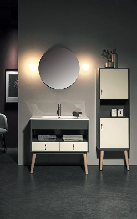 Mobilier baie contemporan  Modi 106x51cm Gaia Mobili Italy