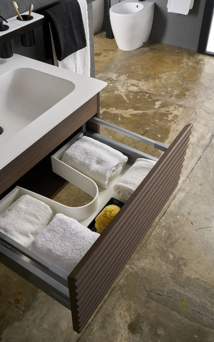 Mobilier baie modular Mood12 141X51cm Gaia Mobili Italy