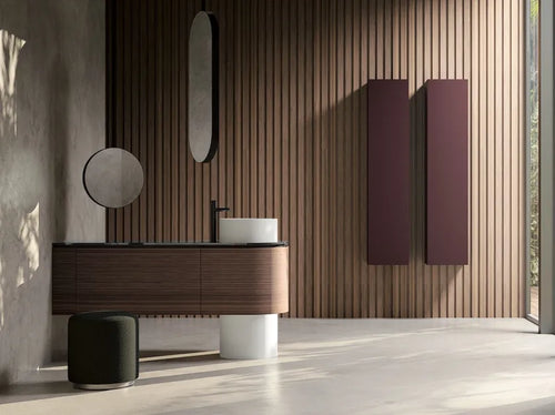 Mobilier baie contemporan Peninsula 142,5 × 50,5 cm – Gaia Mobili