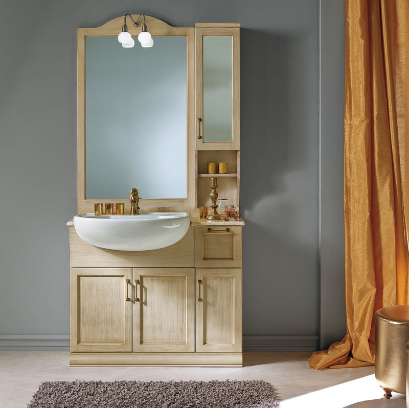 Mobilier baie clasic Tudor 7, 102 × 35 cm – BMT Mobili