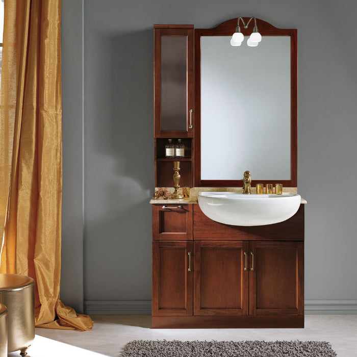 Mobilier baie clasic Tudor 9  102x35cm Bmt Mobili Italy