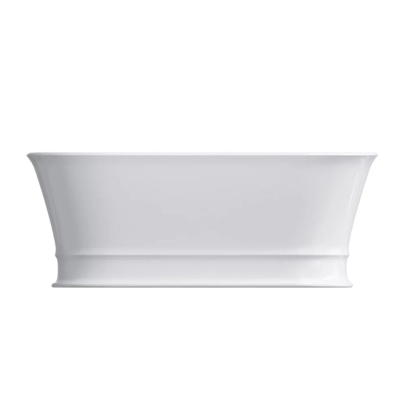 Cadă Freestanding Classica 160x79 cm – Acril Sanitar Alb Premium