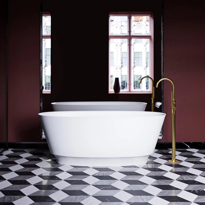 Cadă Freestanding Neomat 158x72cm – Acril Sanitar Alb Premium