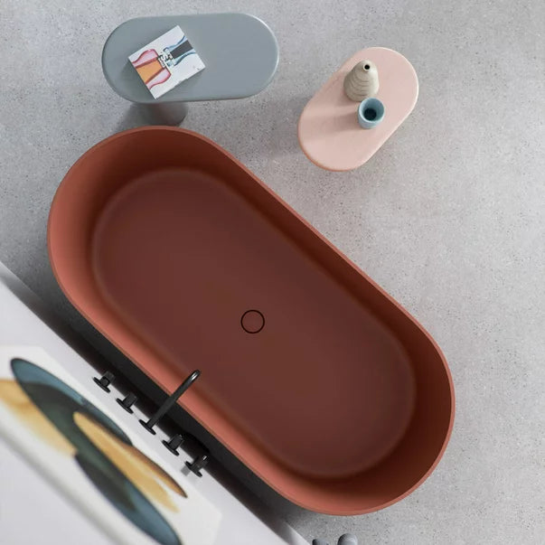 Cadă Freestanding Ovo 160x75 cm acril premium