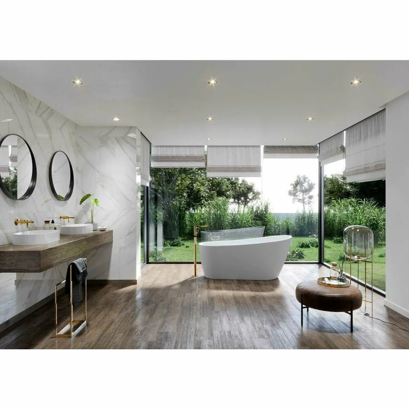 Cadă Freestanding Zen 167x72 cm – Acril Sanitar Alb Premium