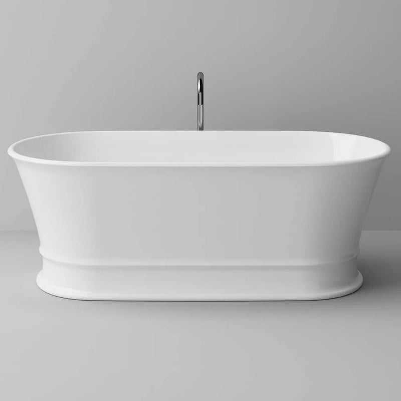 Cadă Freestanding Alcamo 170x84cm – Compozit Alb Premium