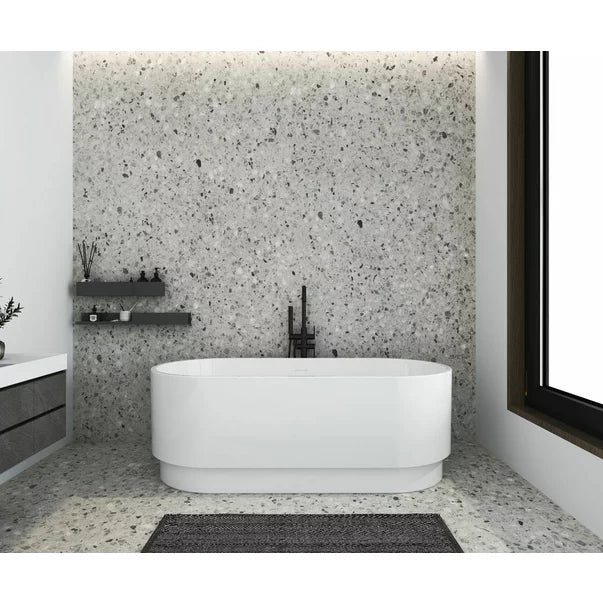 Cadă Freestanding Varmva 160x74.5 cm – Acril Sanitar Alb Premium