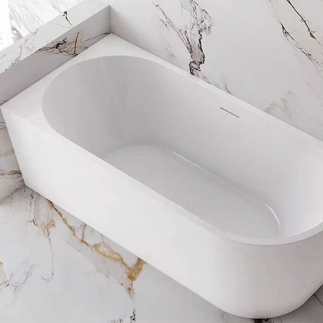 Cadă Freestanding Acril Albă 170x80x58cm - Design Modern pentru Baie