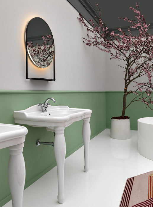 Lavoar Contea Axa 100x56cm cu coppia gambe Italy