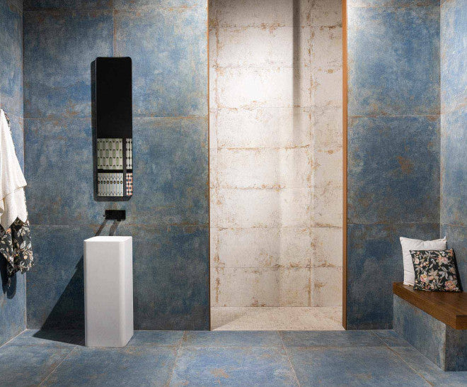 Gresie /Faianta flamed  sappphire 45x120cm made in spania