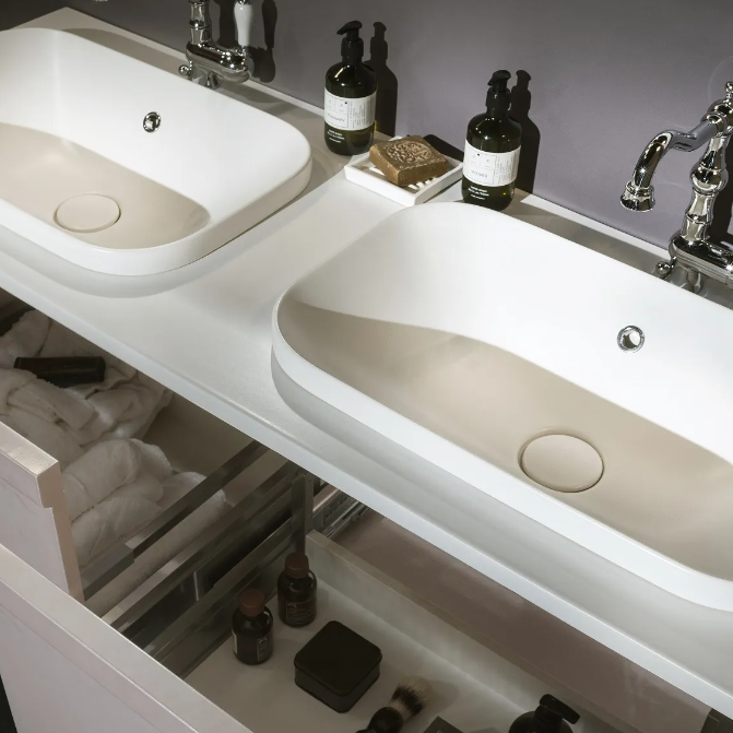 Imagine de ambient pentru colecția de mobilier de baie Boutique de la Gaia Mobili