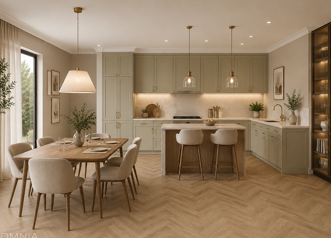 Parchet SPC Herringbone Rovere Heritage– Omnia Premium | Made in Italy