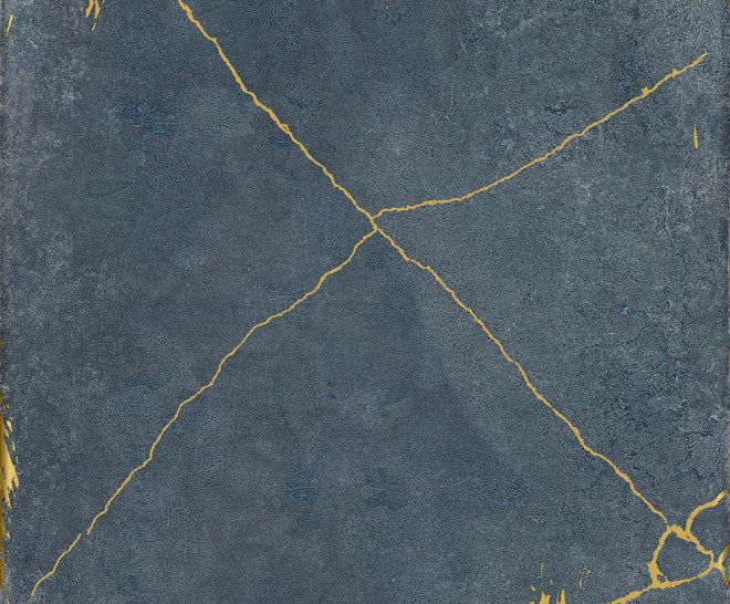 Gresie Portelanată Kintsugi Blue Aich 30x30 cm Mat - Aparici Spania