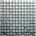 Mostră de mozaic decorativ Elegance Luxury 30x30 cm nuante argintii si texturi lucioase