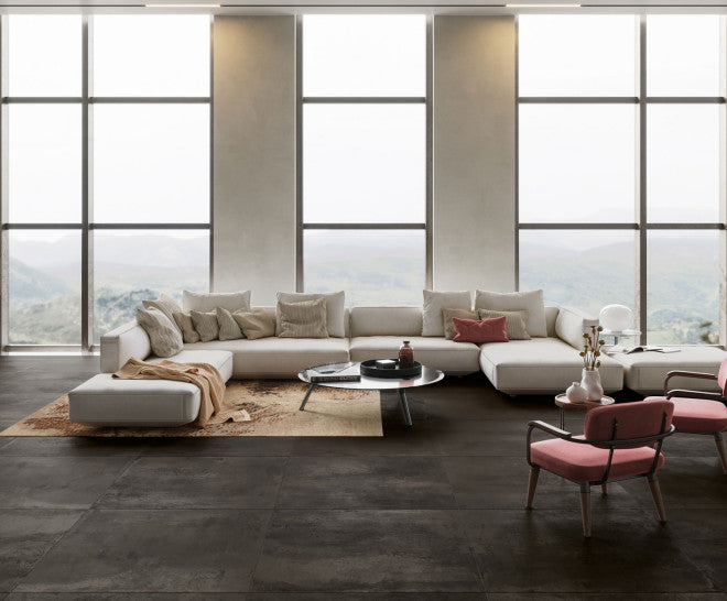 Gresie și faianță porțelanată Metallic Brown 50 × 100 cm, natural – Aparici