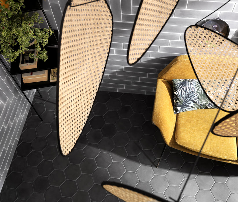 Gresie Hexagonală Portelanată Exanuance 14x16 cm Tonalite Italy