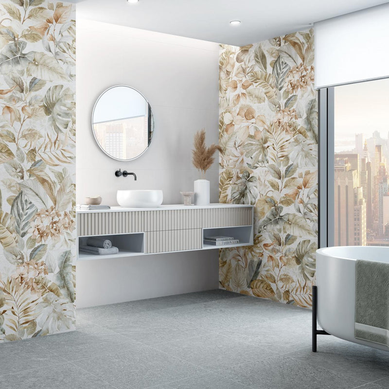 Gresie porțelanată Lifefull 60 × 120 cm, mat, aspect marmură – Pamesa