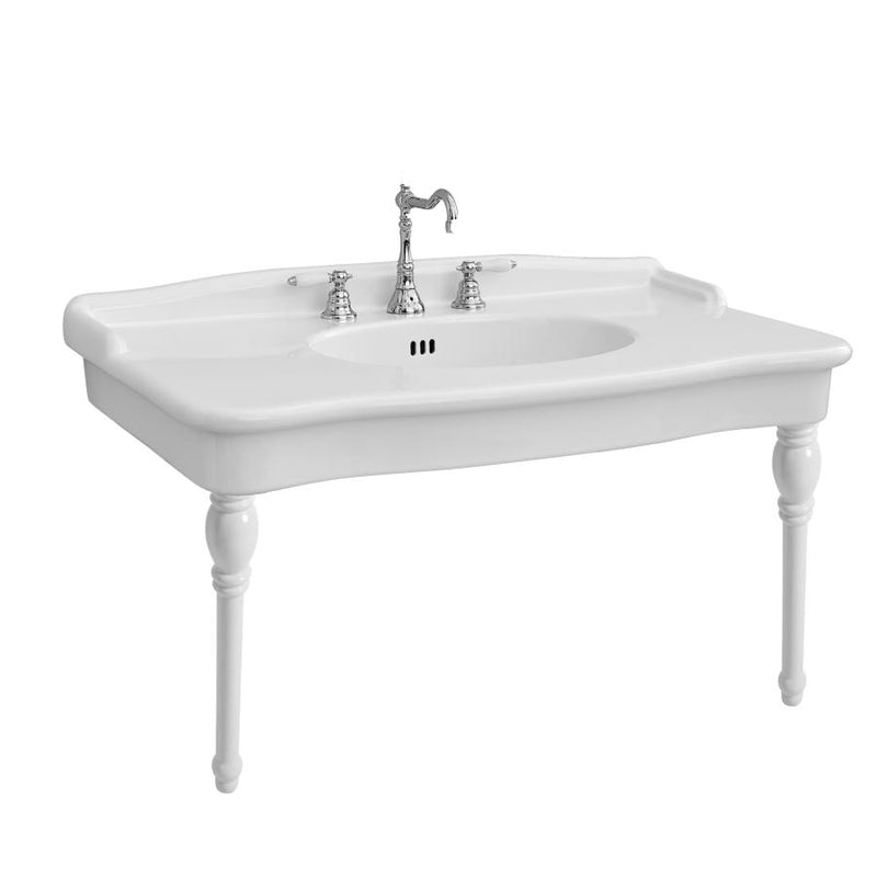 Lavoar Capri cu Piedini România 112x63cm - Design Clasic Casa Ta Gaia Mobili Italy