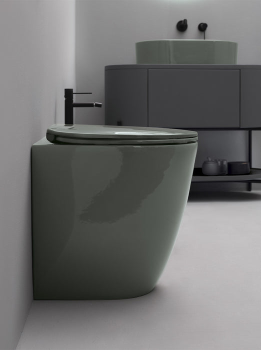 Vas WC Stativ Piccola Eva AXA 36×47 cm – Lago Lucido | Capac Soft Close