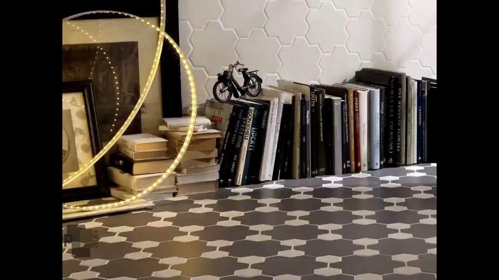 Gresie Formă Stea Portelanată Geomat 20x20 cm Tonalite Italy