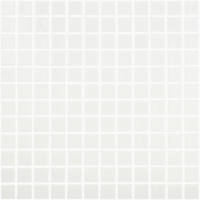 MOZAIC PE PLASA COLOR LISOS  25X25CM VIDREPUR MADE IN SPAIN