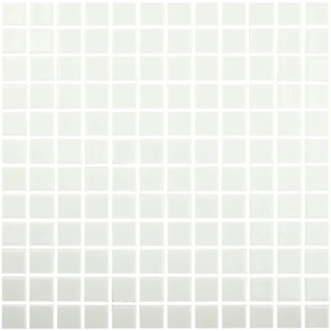 MOZAIC PE PLASA COLOR LISOS  25X25CM VIDREPUR MADE IN SPAIN