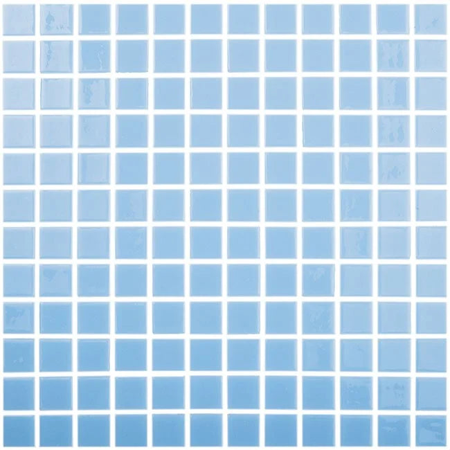 MOZAIC PE PLASA COLOR LISOS  25X25CM VIDREPUR MADE IN SPAIN