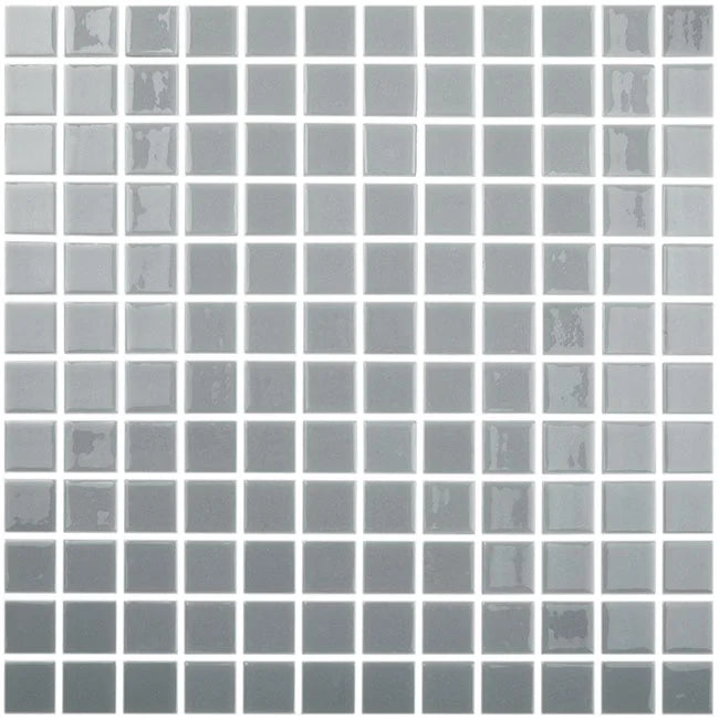 MOZAIC PE PLASA COLOR LISOS  25X25CM VIDREPUR MADE IN SPAIN