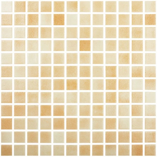 MOZAIC PE PLASA COLOR NIEBLAS 25X25CM VIDREPUR MADE IN SPAIN