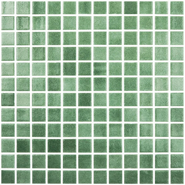 MOZAIC PE PLASA COLOR NIEBLAS 25X25CM VIDREPUR MADE IN SPAIN