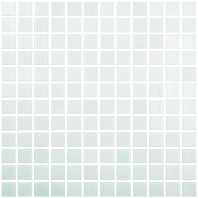 MOZAIC PE PLASA COLOR NIEBLAS 25X25CM VIDREPUR MADE IN SPAIN