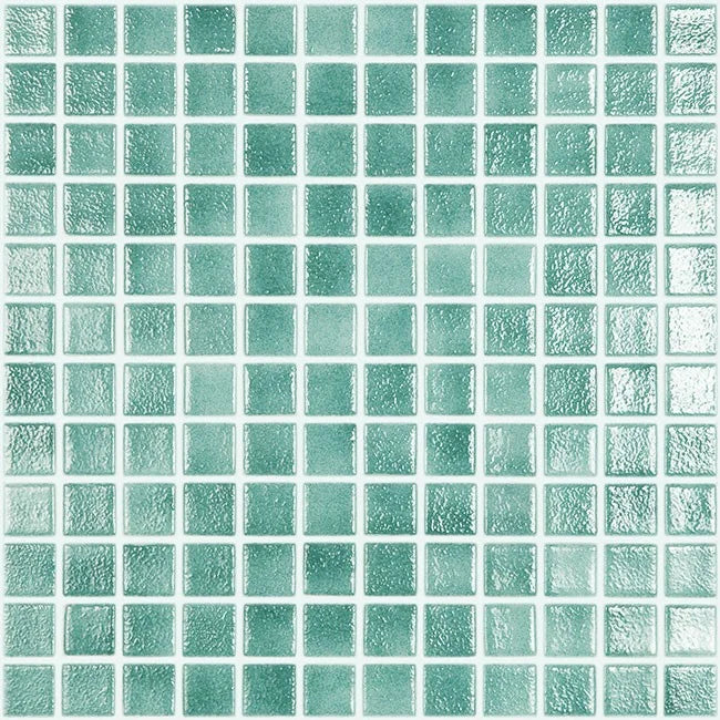 MOZAIC PE PLASA COLOR NIEBLAS 25X25CM VIDREPUR MADE IN SPAIN