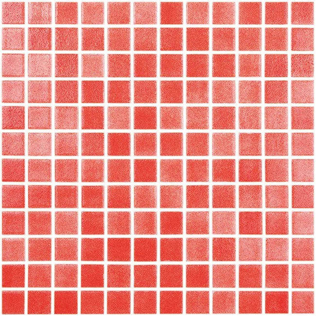 MOZAIC PE PLASA COLOR NIEBLAS 25X25CM VIDREPUR MADE IN SPAIN