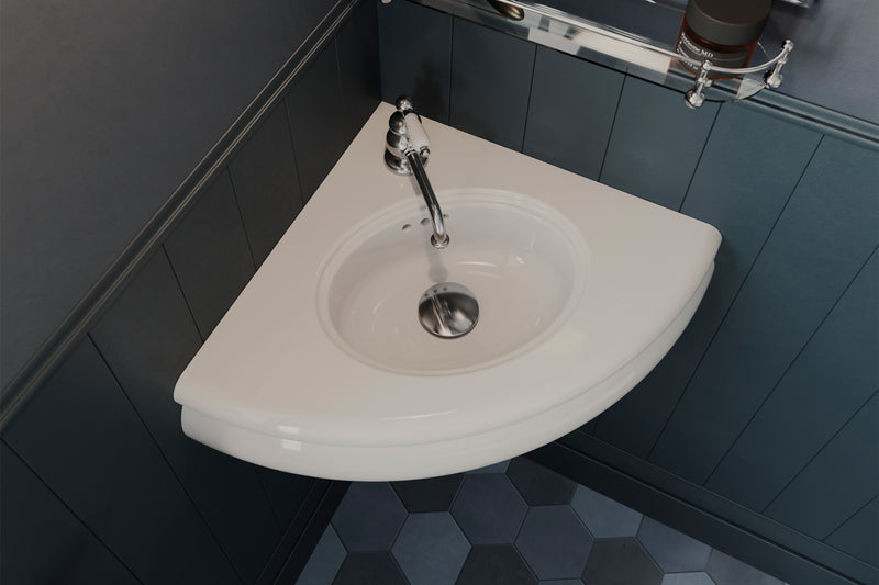 Lavoar Romantica de Colț România 46cm - Design Retro Casa Ta Italia