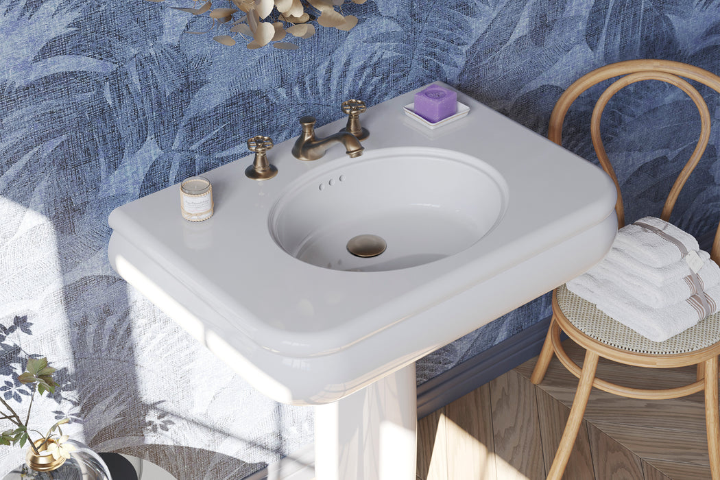 Romantica Lavoar clasic made in italy 80cm x54cm + piedestal