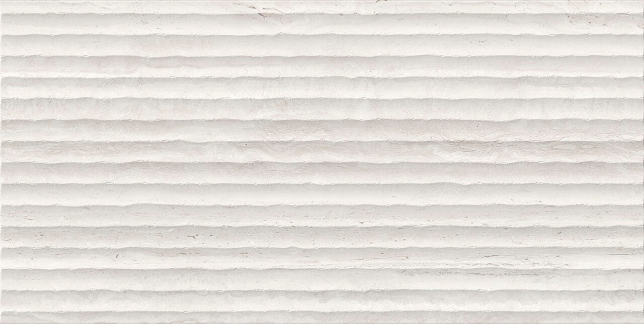 Gresie Porțelanată Stratos Vein White – Aspect Travertin 60x120 cm | Geotiles