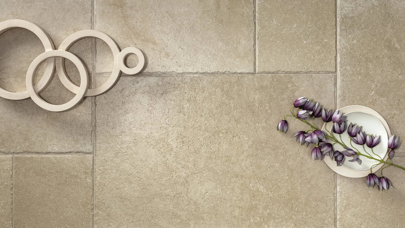 Gresie porțelanată Chantilly Beige 60 × 120 cm, mat – Sichenia