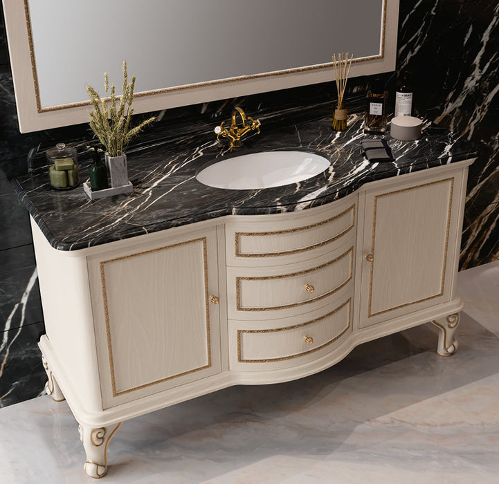 Mobilier baie clasic Sofia SF02 150x55x85cm Eban Mobili Italy