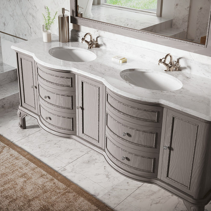 Mobilier baie clasic Sofia SF04 195x55x85cm Eban Mobili Italy