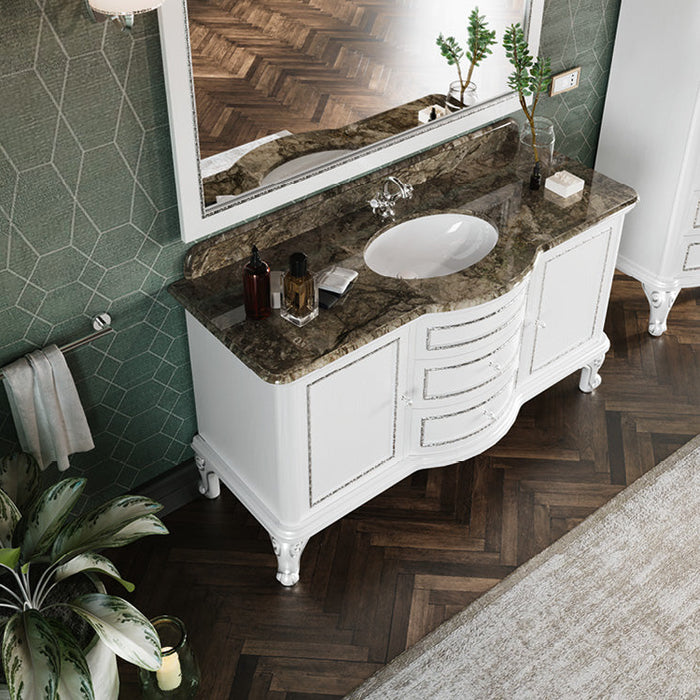 Mobilier baie clasic Sofia SF03 150x55x85cm Eban Mobili Italy