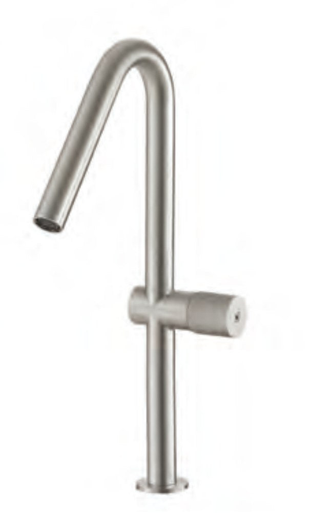 Baterie lavoar 22mm din inox, monocomandă Treemme