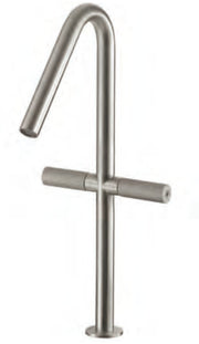 Baterie lavoar 22mm din inox, cu două mânere în cruce Treemme