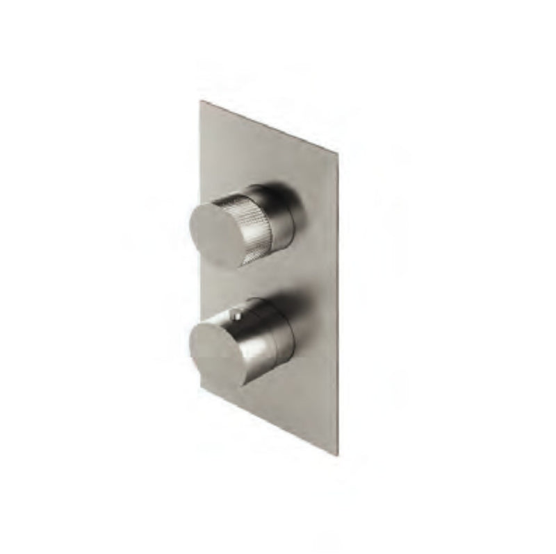 Termostat de duș 22mm încastrat, cu comutator, 2 sau 3 ieșiri Treemme